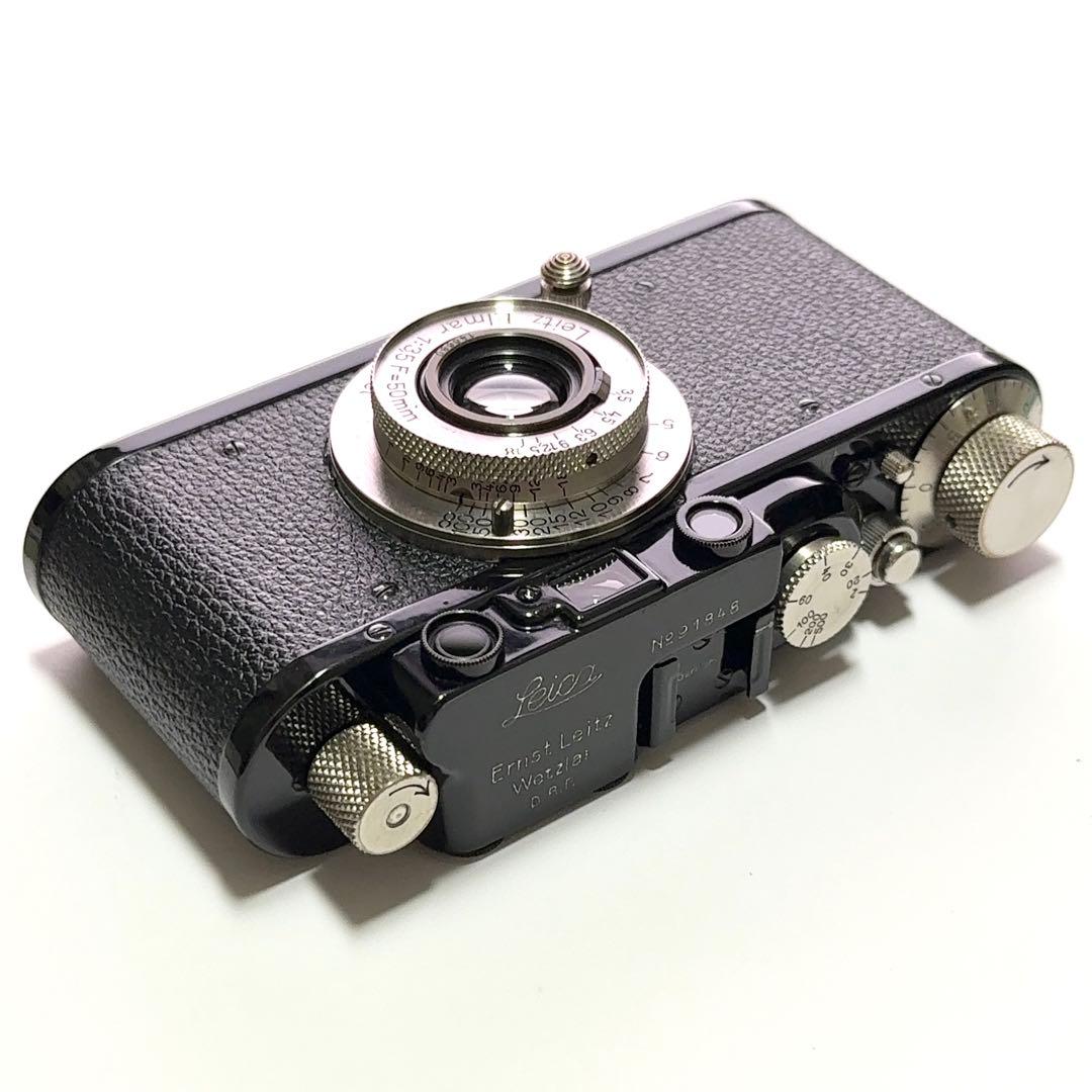 【美品】バルナック ライカ DⅡ《ニッケル エルマー50mm/F3.5付き》