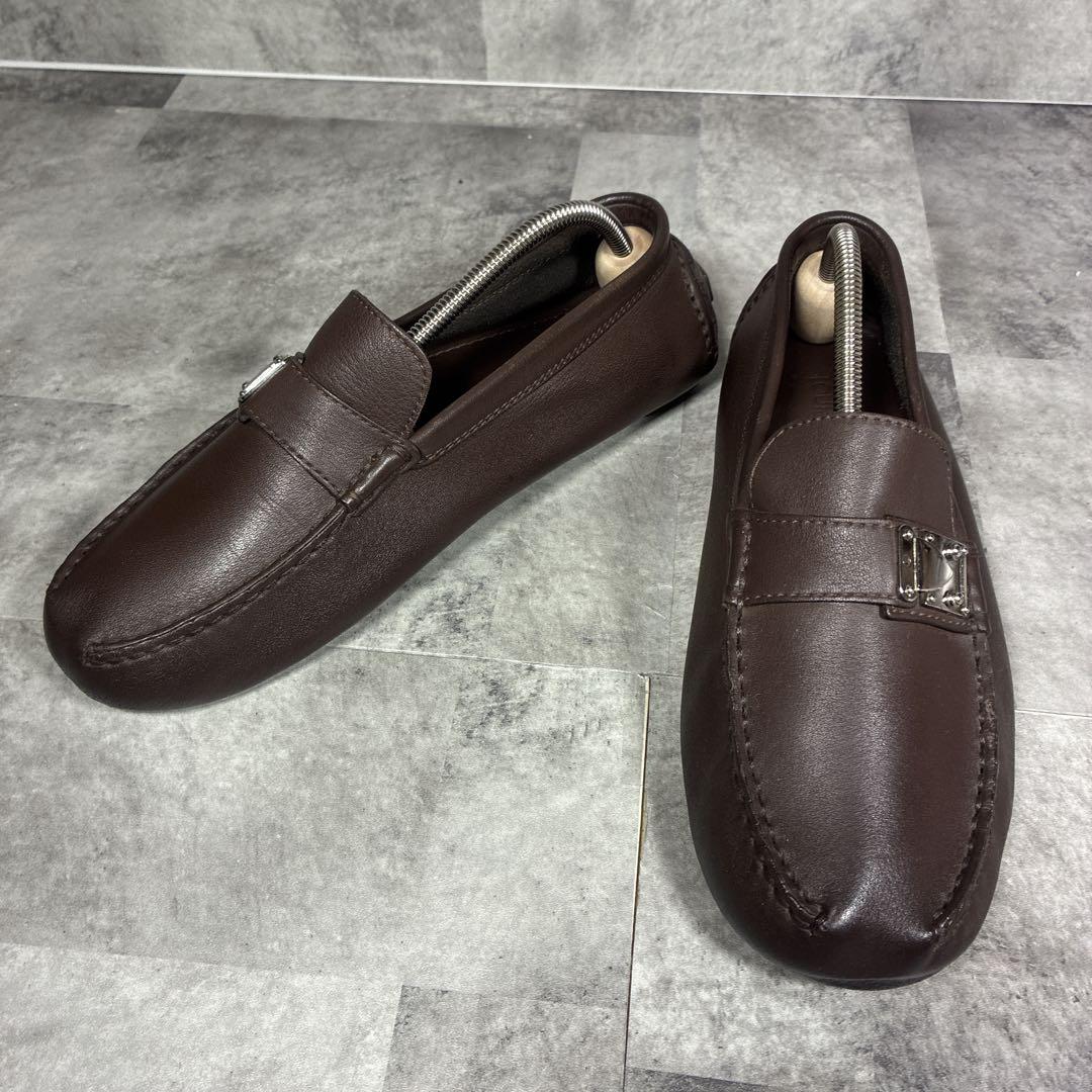 【良品】✨LOUIS VUITTON ドライビングシューズ　UK6 24.5cm