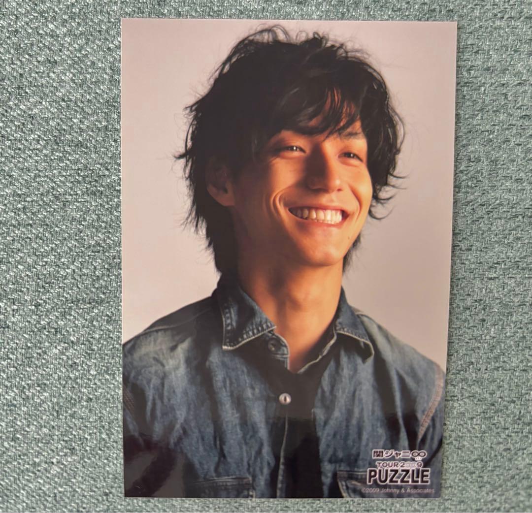 錦戸亮 関ジャニ∞TOUR 2009 PUZZLE 公式フォト4枚セット - メルカリ