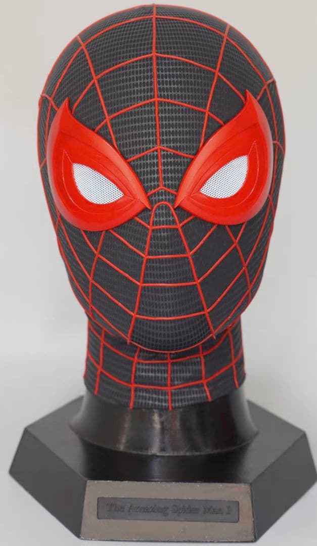 応募ページ】マイルズ版 スパイダーマン コスプレ マスク - メルカリ