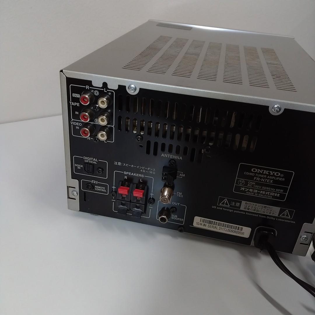《AWXNF》ONKYO FR-N7EX　CD/MD　チューナーアンプ