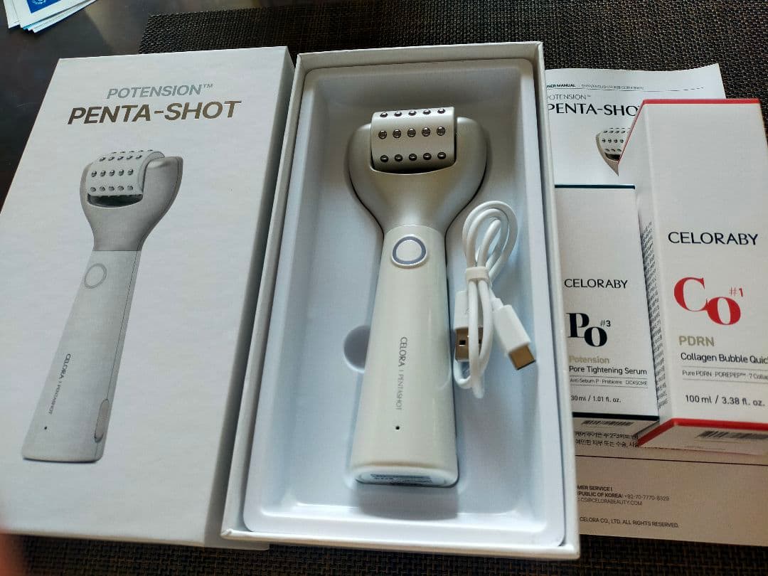 ペンタショット美顔器 楽天市場】☆期間限定10,290円割引☆ 即攻2-STEPセット 楽天1位 美顔器