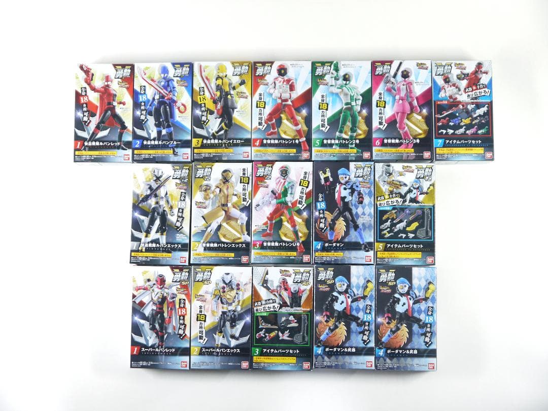 ルパンレンジャー パトレンジャー ルパパト 勇動1 2 SP 全種 +ポーダマン Amazon.co.jp: 快盗戦隊ルパンレンジャーVS警察戦隊パトレンジャー 勇