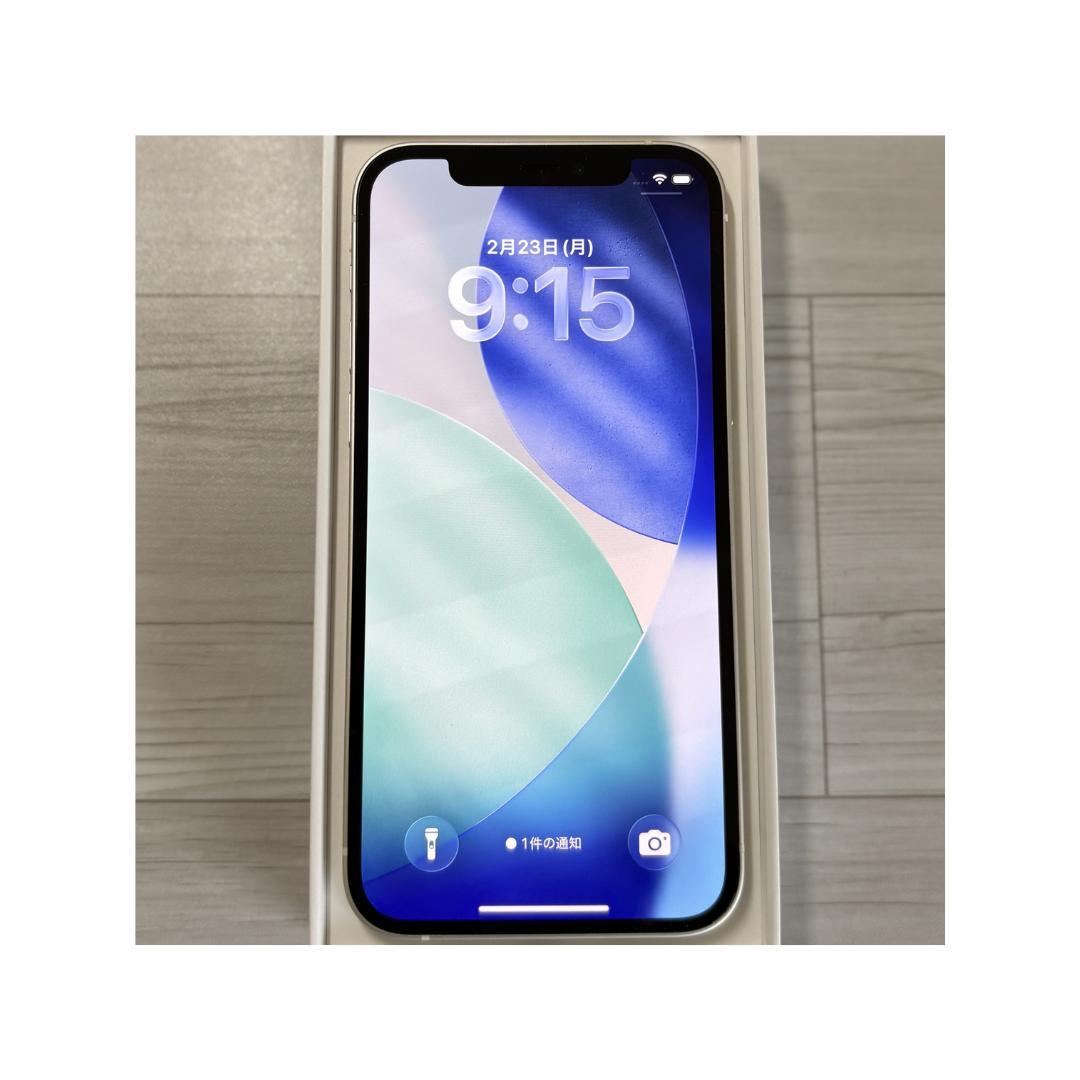 美品】iPhone 12 白 128GB SIMフリー NEWバッテリー - メルカリ
