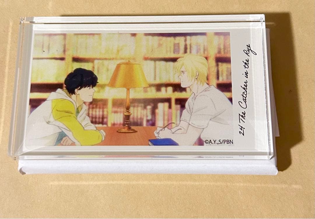 アッシュ　英二　BANANA FISH アクリルブロック AMNIBUS-日常使いできるアニメグッズの通販サイト-