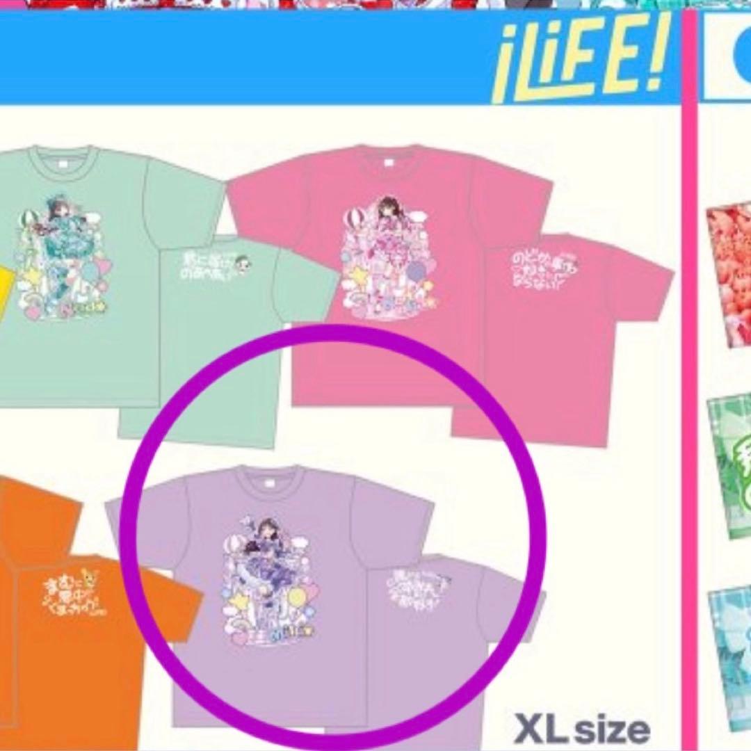 iLiFE! 純嶺みき 武道館ライブ Tシャツ - メルカリ