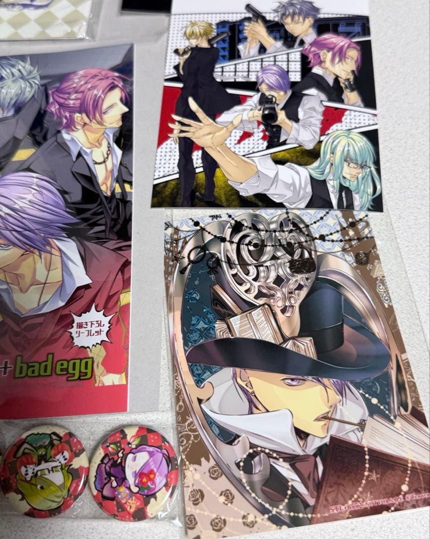 ラッキードッグ1 限定 特典 ラバスト 缶バッジ ポストカード まとめ