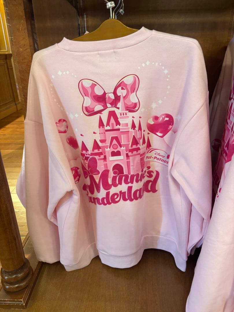 トレーナー】ディズニー パルパルーザ ミニーのファンダーランド