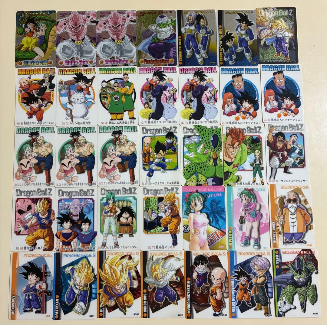 ドラゴンボール グミカード 36枚セット！ - メルカリ