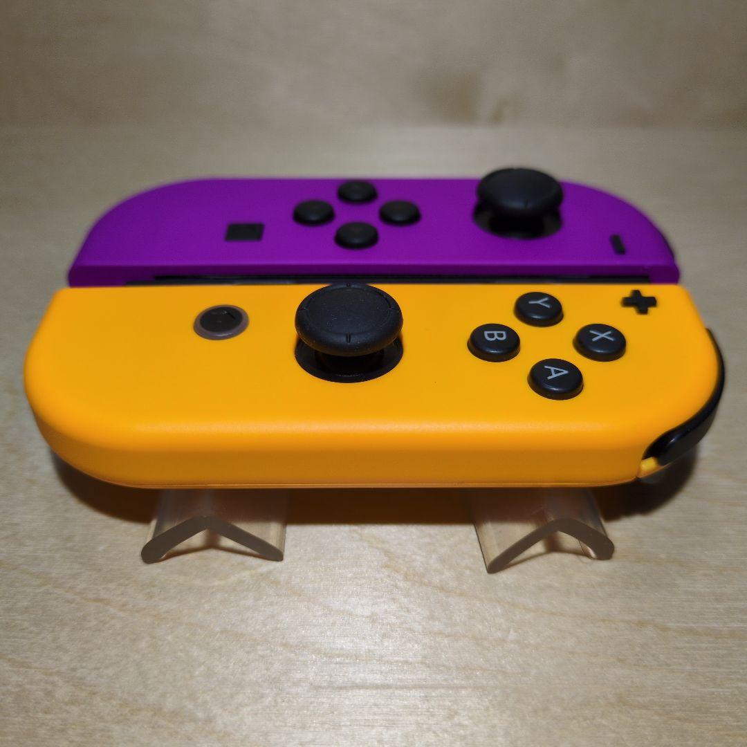 Nintendo Switch ジョイコン 高耐久スティック交換済み 紫 橙 - メルカリ