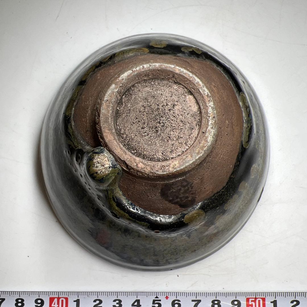中国古玩 天目茶碗 口径12.8㎝ 東Y8-0204①タコサ - メルカリ