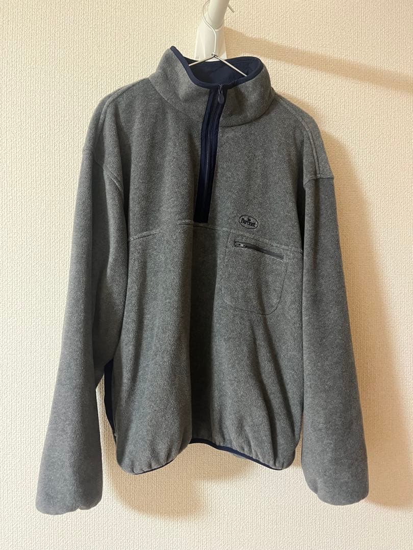 the barnnet フリースハーフジップジャケット グレー - メルカリ
