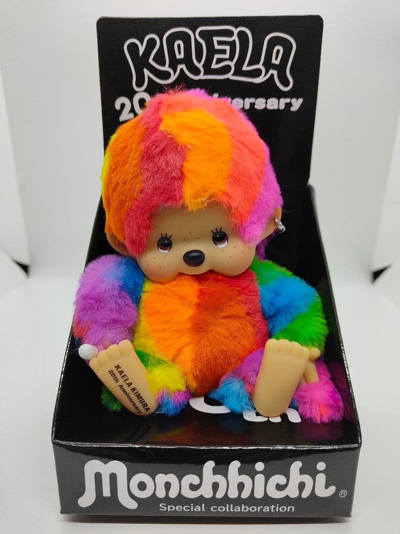 美配色◎】モンチッチ カエチッチ カラフルレインボー - メルカリ