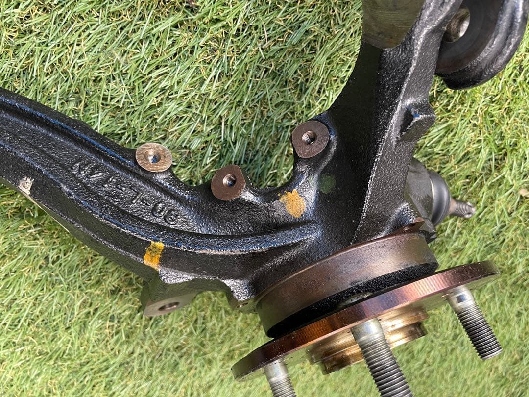 ホンダシビックEK4 -EK9フロントナックルセット左右ハブ付き／4穴