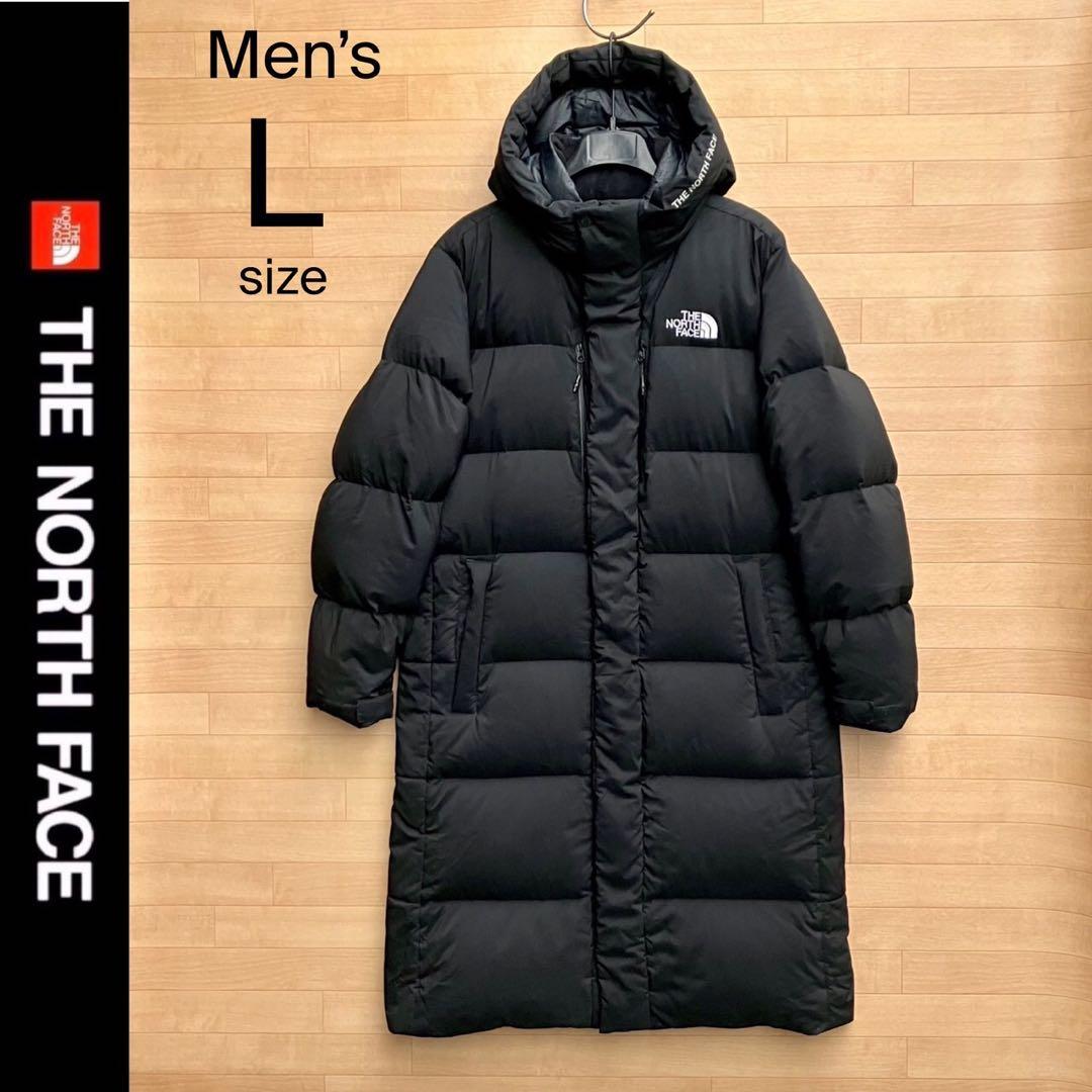 L ザ ノースフェイス ダウンコート ロングダウン 黒 ダウンジャケット