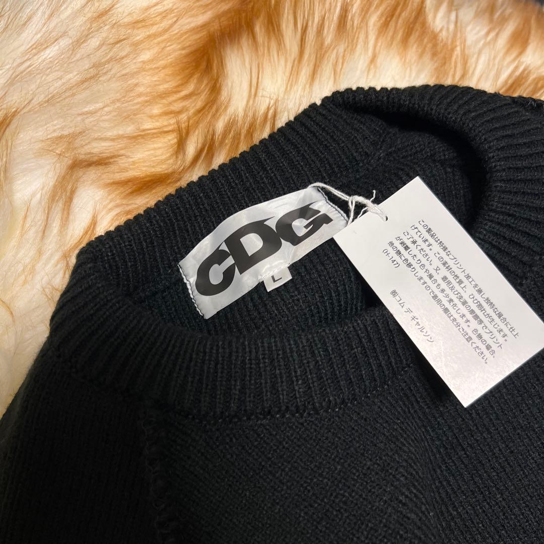 CDG OUTSIDE SEAM LONG BACK PULLOVER - メルカリ
