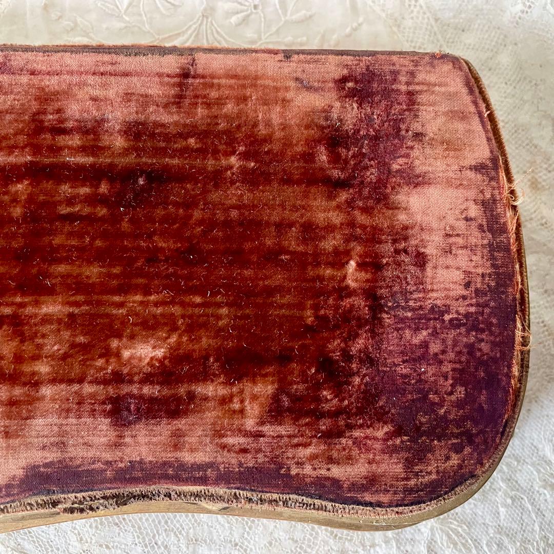 ディスプレイ台座 ポワドレ フランスアンティーク 店舗什器 ゴールド