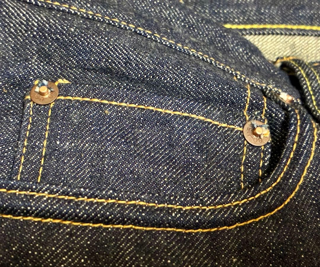 UES 400ST 33inch 日本製セルビッジデニムスリムテーパード - メルカリ