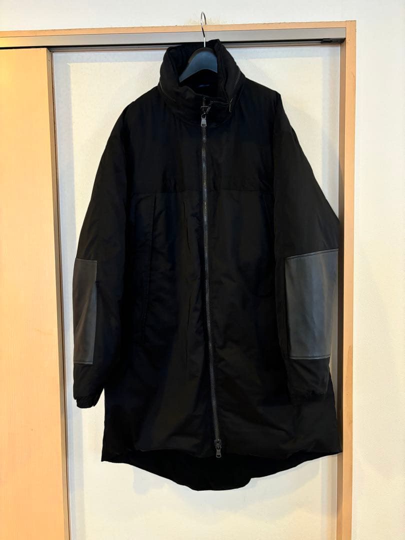 美品junhashimotoジュンハシモトモンスターパーカー3ダウンブラック