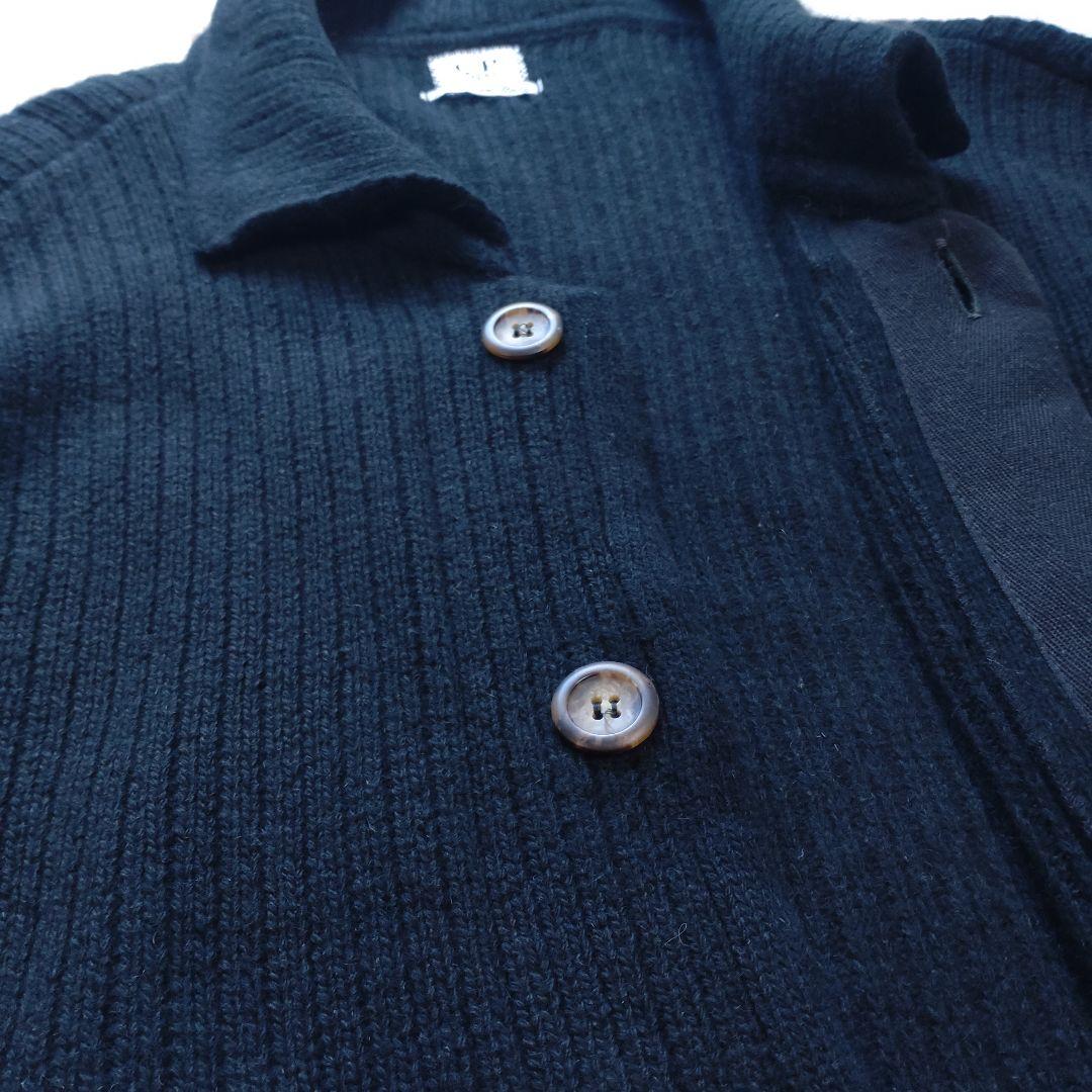 イタリア製 C.P. Company アンゴラ混 ニットカーディガン ブラック