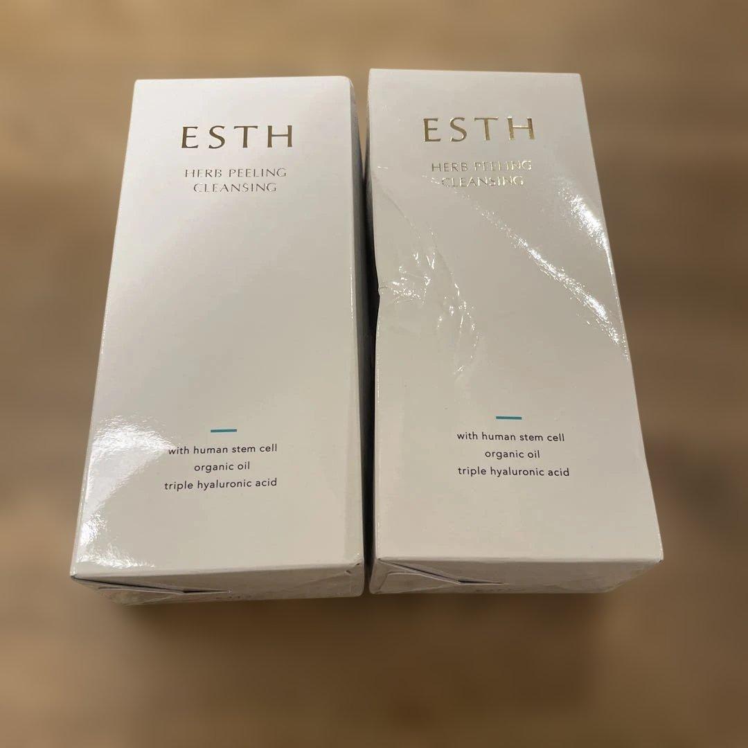 ESTH エス ハーブピーリングクレンジング 120g 2個セット Amazon | ESTH ハーブピーリングクレンジング 120g [ シリアルナンバー