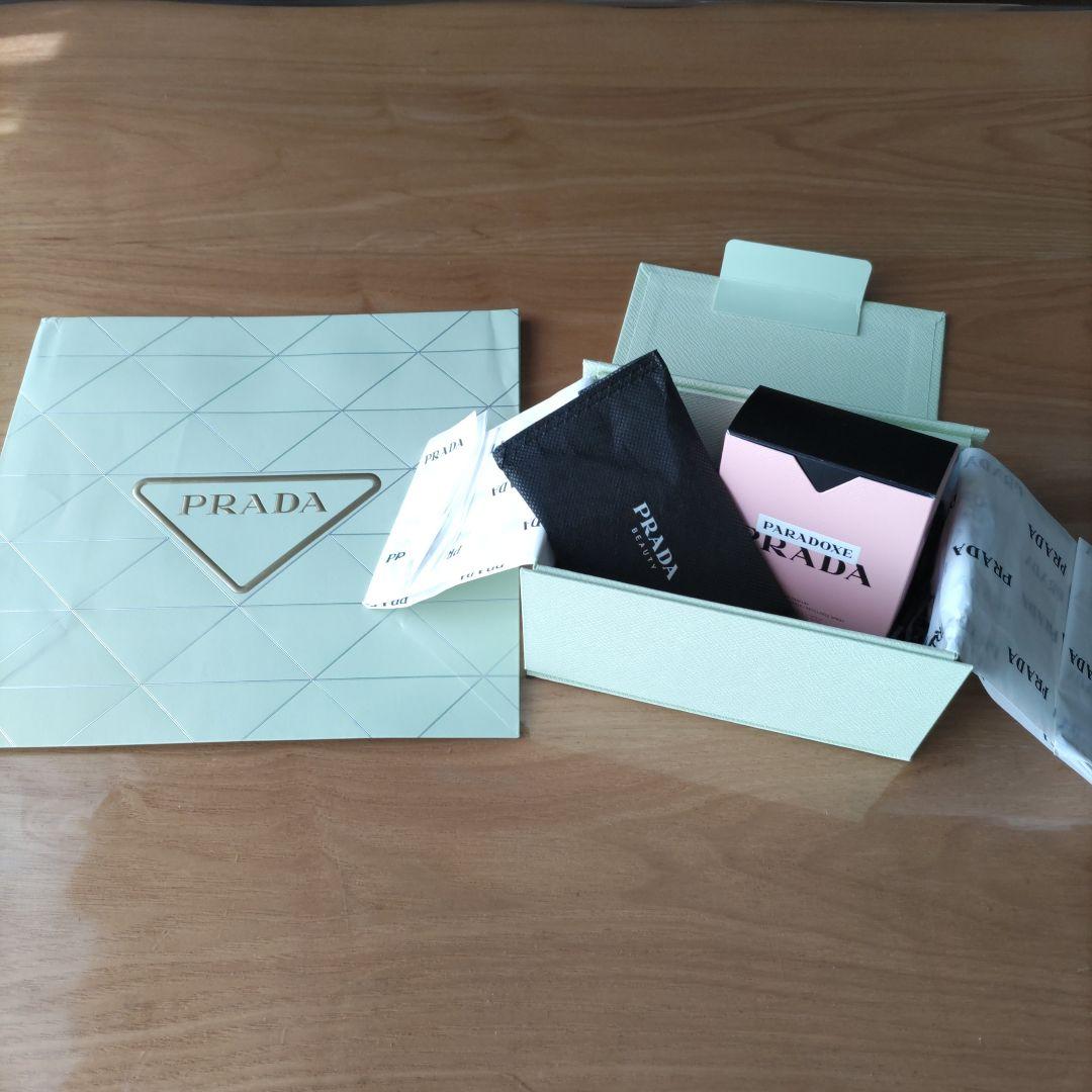 PRADA プラダ 香水 ノベルティ ミラー ギフトボックス ショッパー