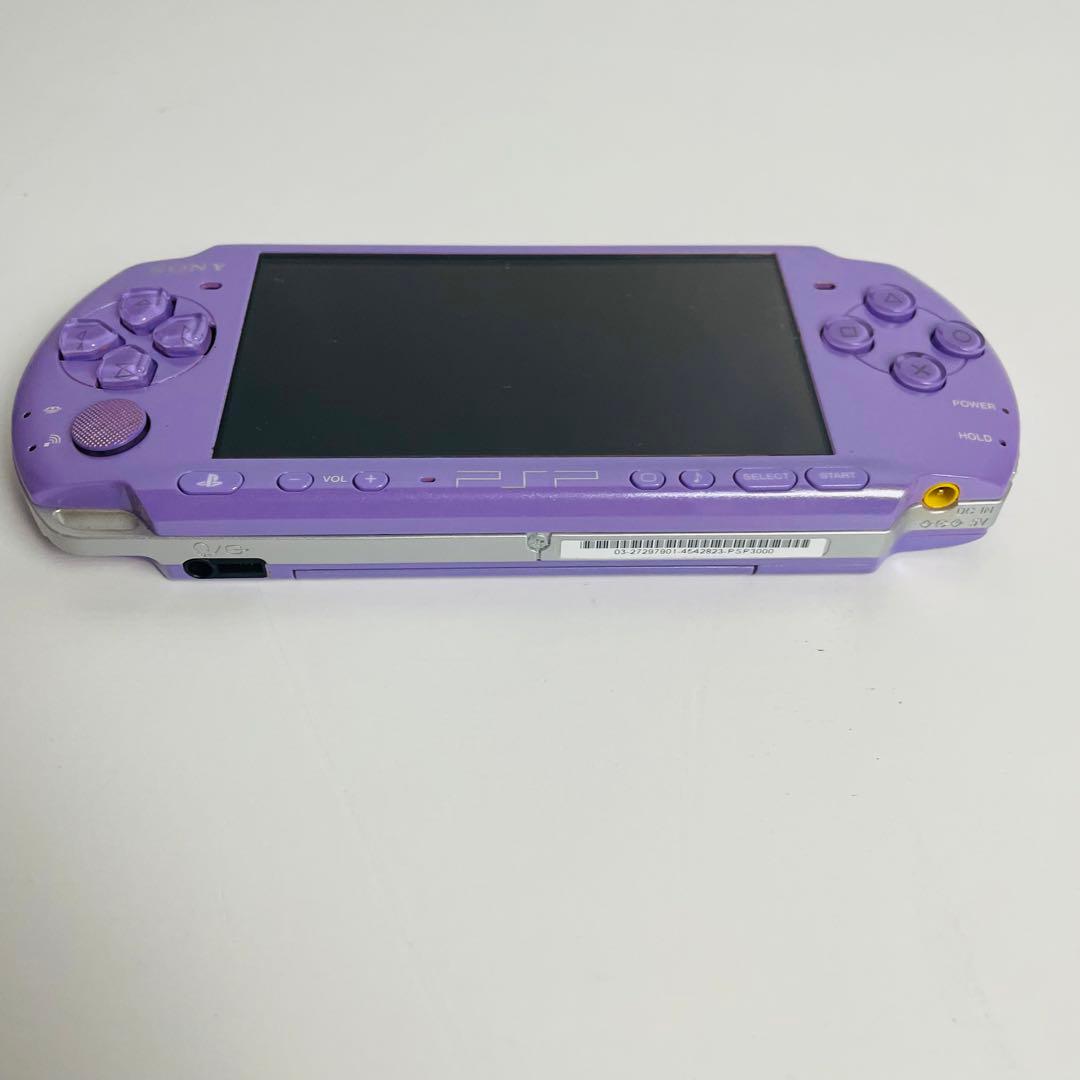美品】PSP 3000 ライラック パープル 限定色 - メルカリ