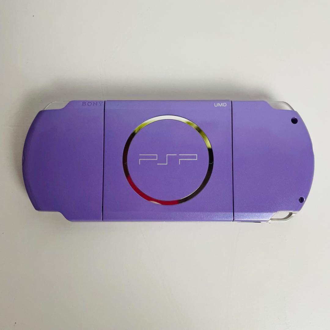 美品】PSP 3000 ライラック パープル 限定色 - メルカリ