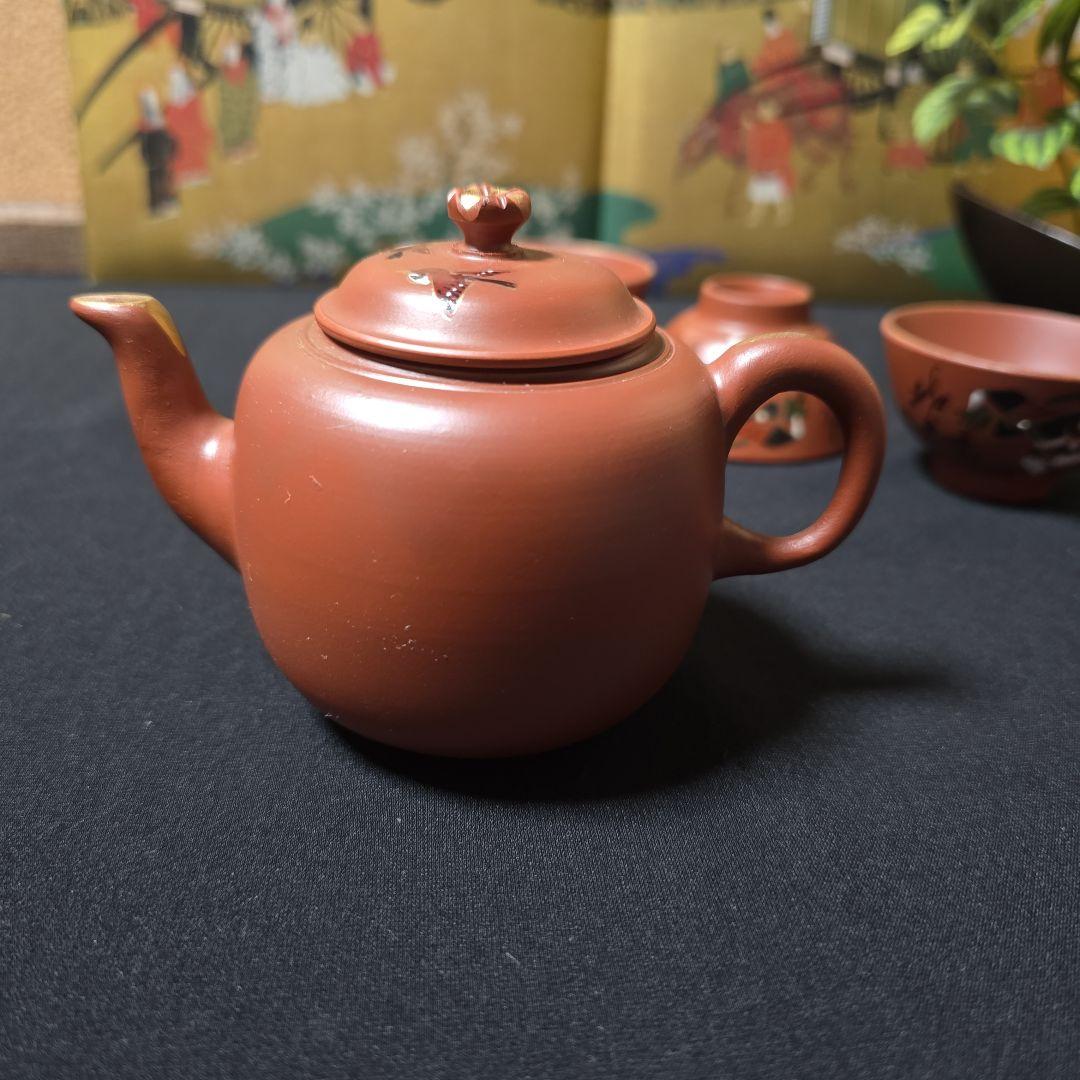 備前焼 希少 木仙 煎茶器 5点