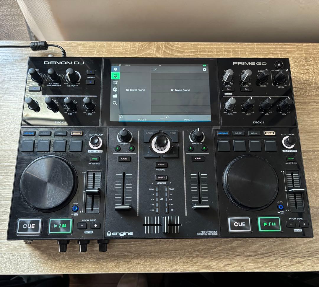 DENON DJ PRIME GO ポータブルDJ機材 本体中古 中古品】DENON DJのDJコントローラー,PRIME GOのご紹介です！
