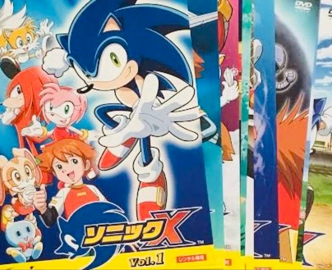 ソニックX DVD全巻完結セット なんでソニックXのDVDコンプリートセットを買ったんだっけ？ まず