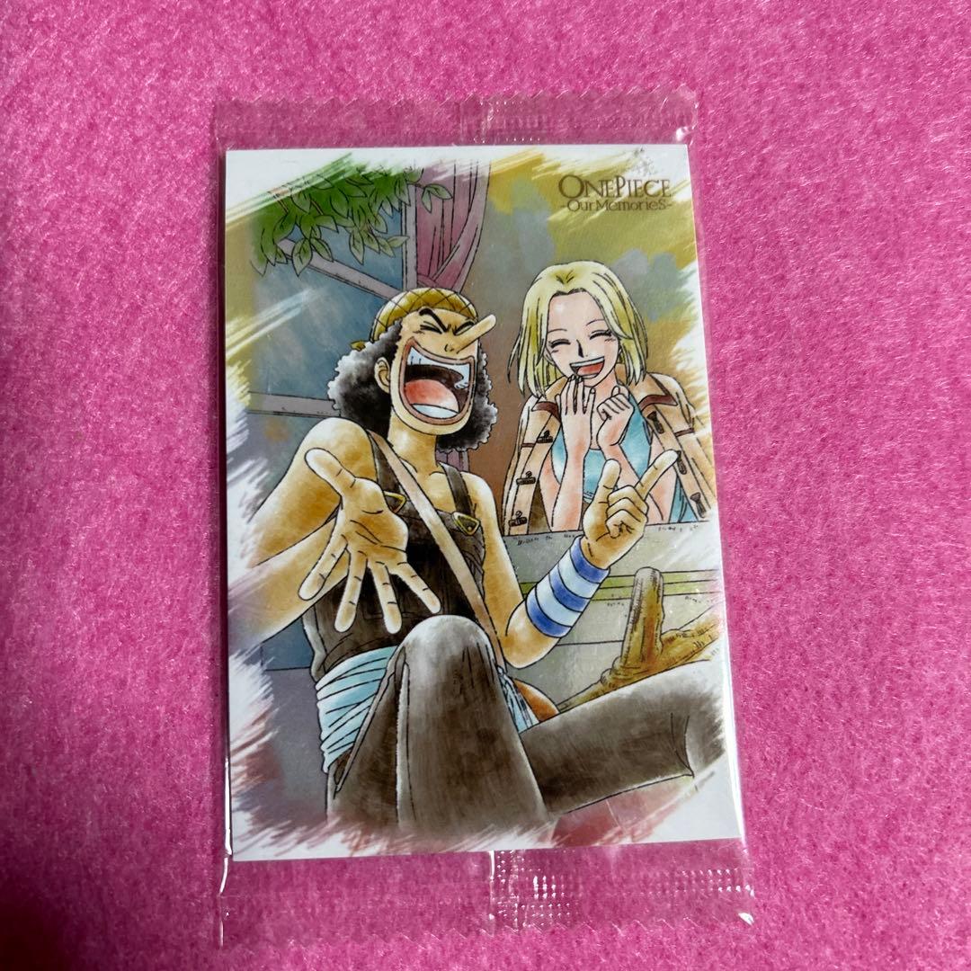 ワンピース ウエハース カード our memories ウソップ カヤ - メルカリ