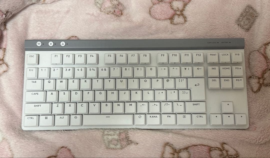 Logicool G515 lightspeed TKL リニアホワイト Amazon.com: Logitech G515 Lightspeed TKL Low Profile Wireless