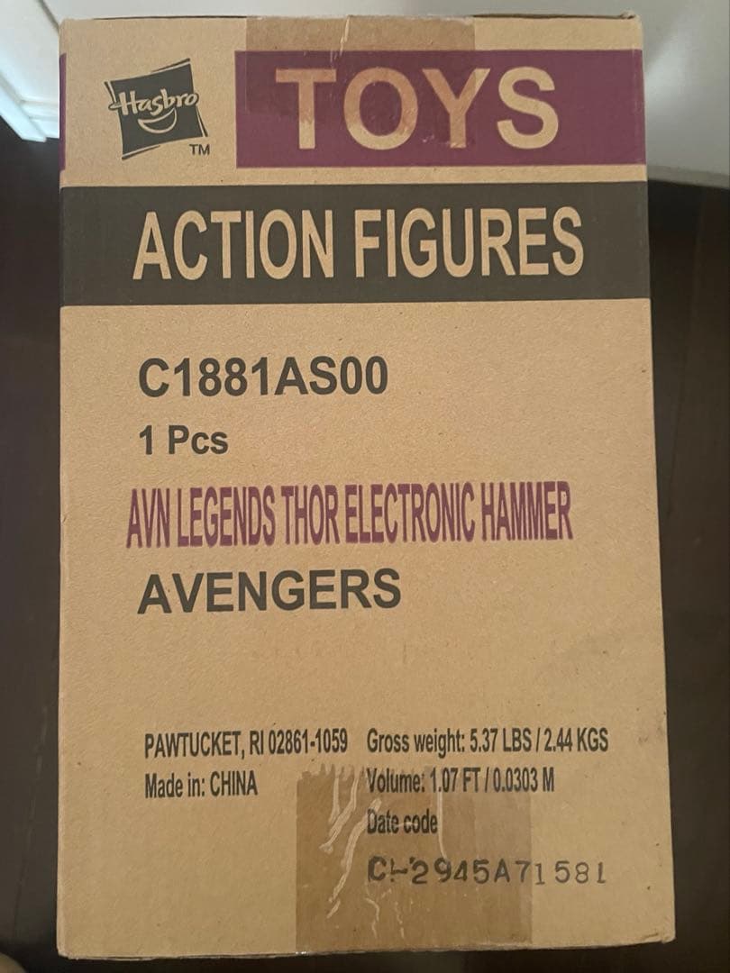 ハズブロ アベンジャーズ レジェンド エレクトロニック ハンマー