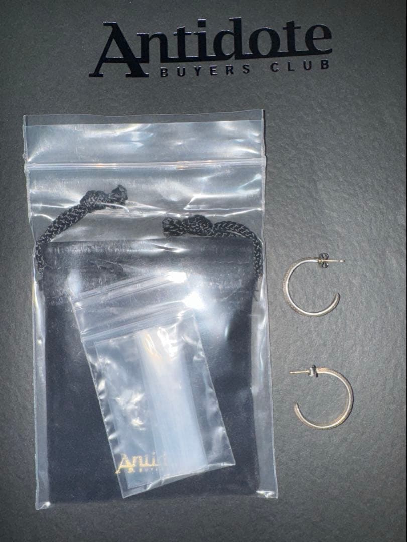 アクセサリー Antidote silver950 ENGRAVED HOOP ERRAING Antidote silver950 ENGRAVED HOOP ERRAING - メルカリ
