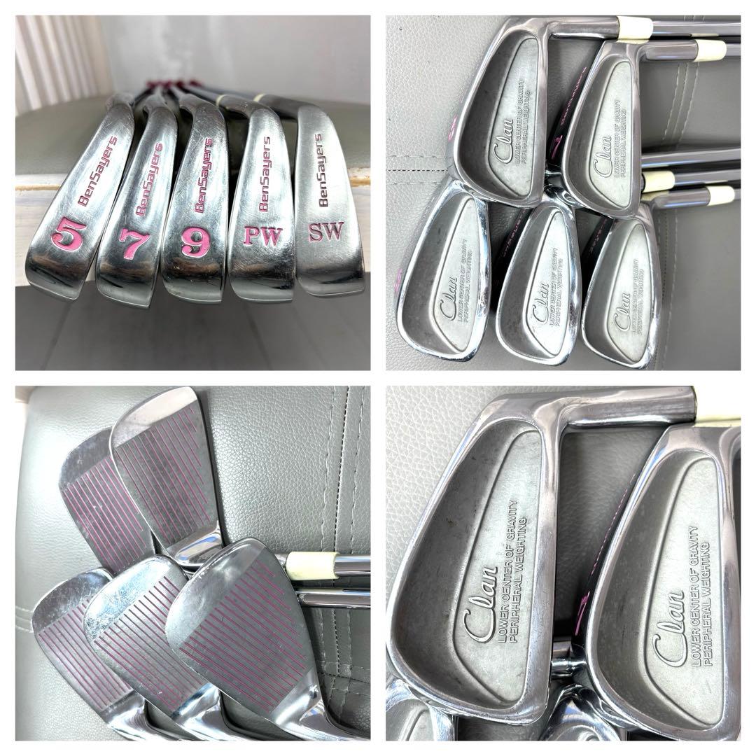 本格派 レディースゴルフクラブ 9本 ゴルフセット 初心者向け お試しセット