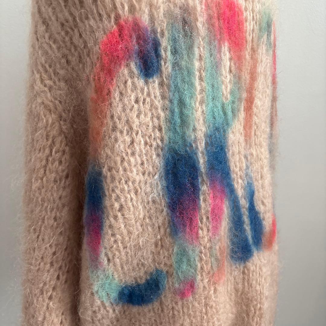 LES TRICOTS D'O×Chaos バックロゴニットカーディガン - メルカリ