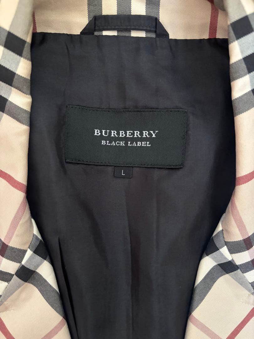 BURBERRY BLACK LABEL コート ノバチェック コート L - メルカリ