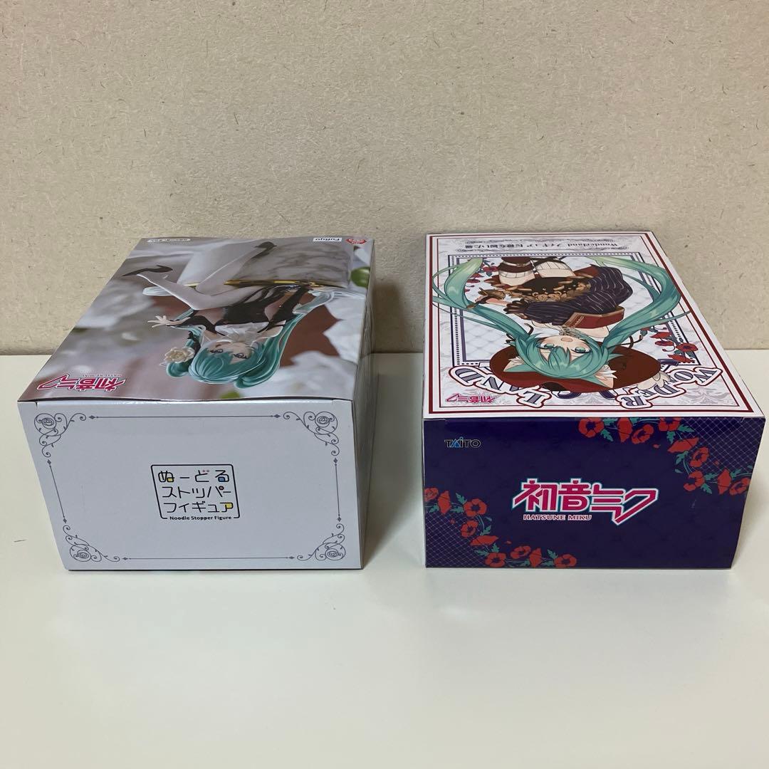 未開封】初音ミク 白薔薇ぬーどるストッパー、長靴を履いた猫