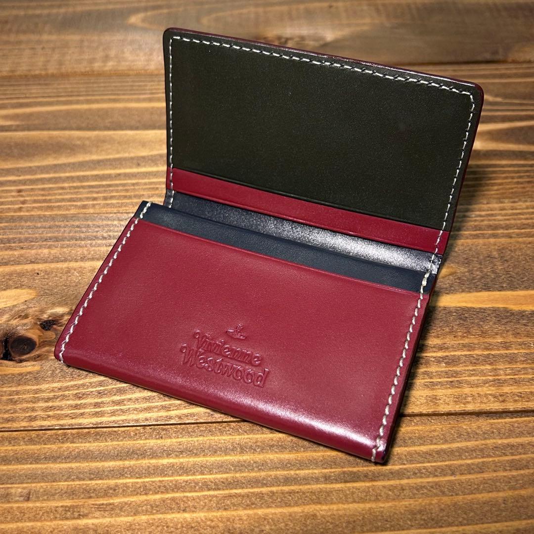 Vivienne Westwood 名刺入れ カードケース ワインレッド - メルカリ