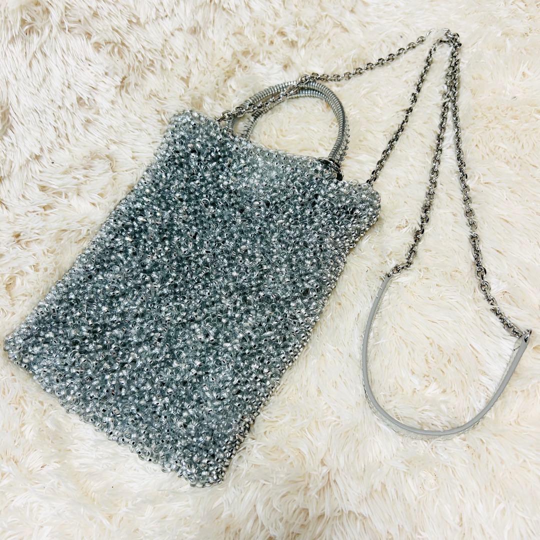 アンテプリマ　ショルダーバッグ　スタンダード　スクエア 縦長　シルバー スタンダード/スクエア 縦長/シルバー ｜ 【公式】アンテプリマ