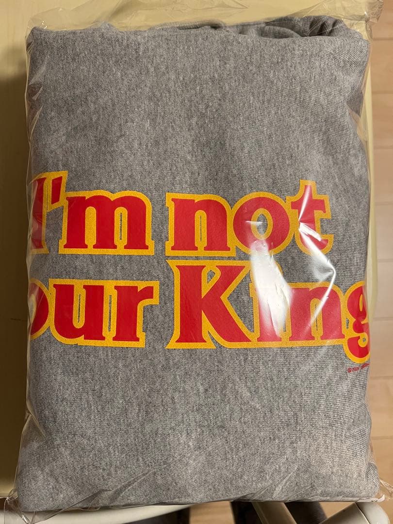 The BONEZ I'm Not Your King Hoodie グレー - メルカリ