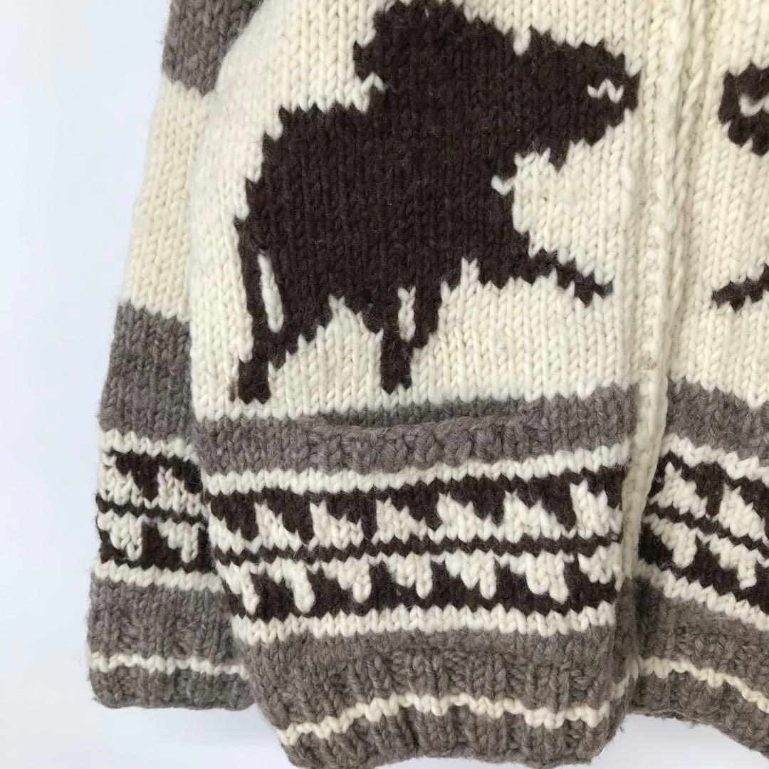 ハンティングワールド カウチンセーター M ウール100 カナダ製 - メルカリ