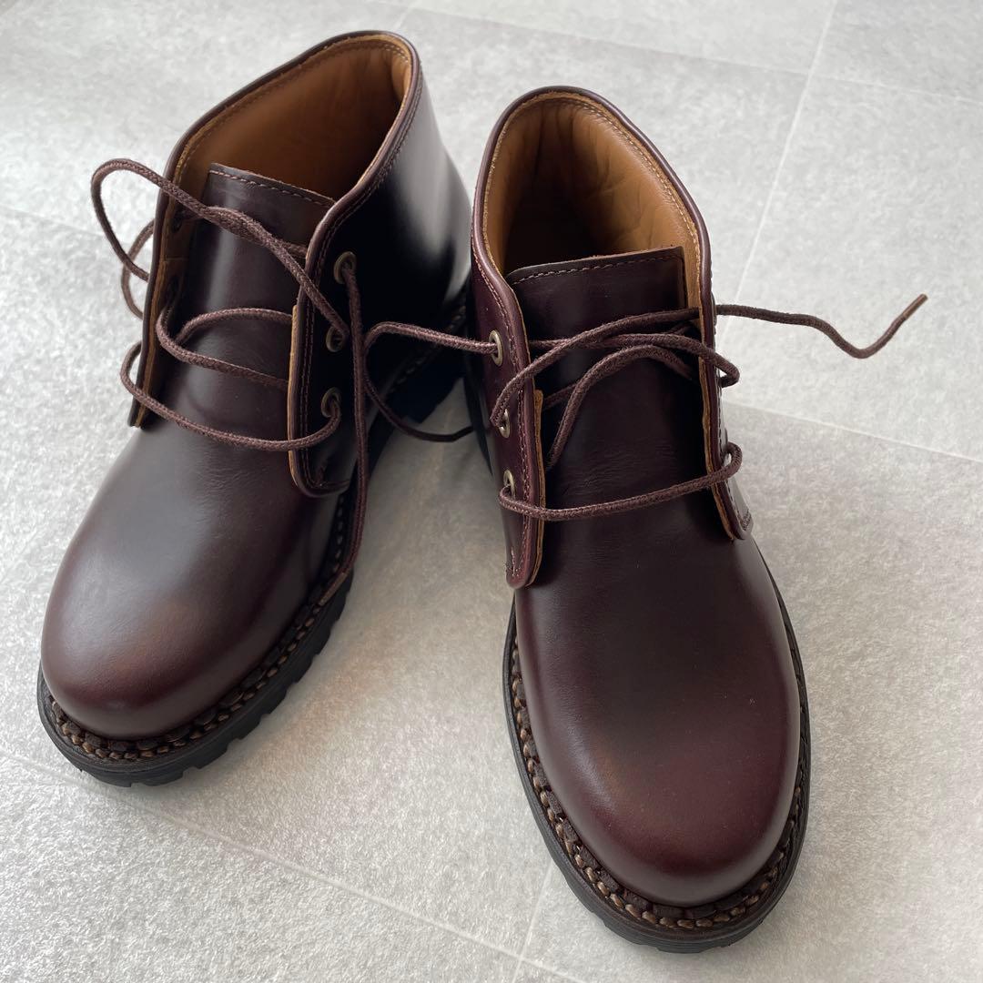 安藤製靴　FUNCTION PULSE ブラウン ショートブーツ　新品未使用 安藤製靴 FUNCTION PULSE クラシコ 25㎝ デッドストック - メルカリ