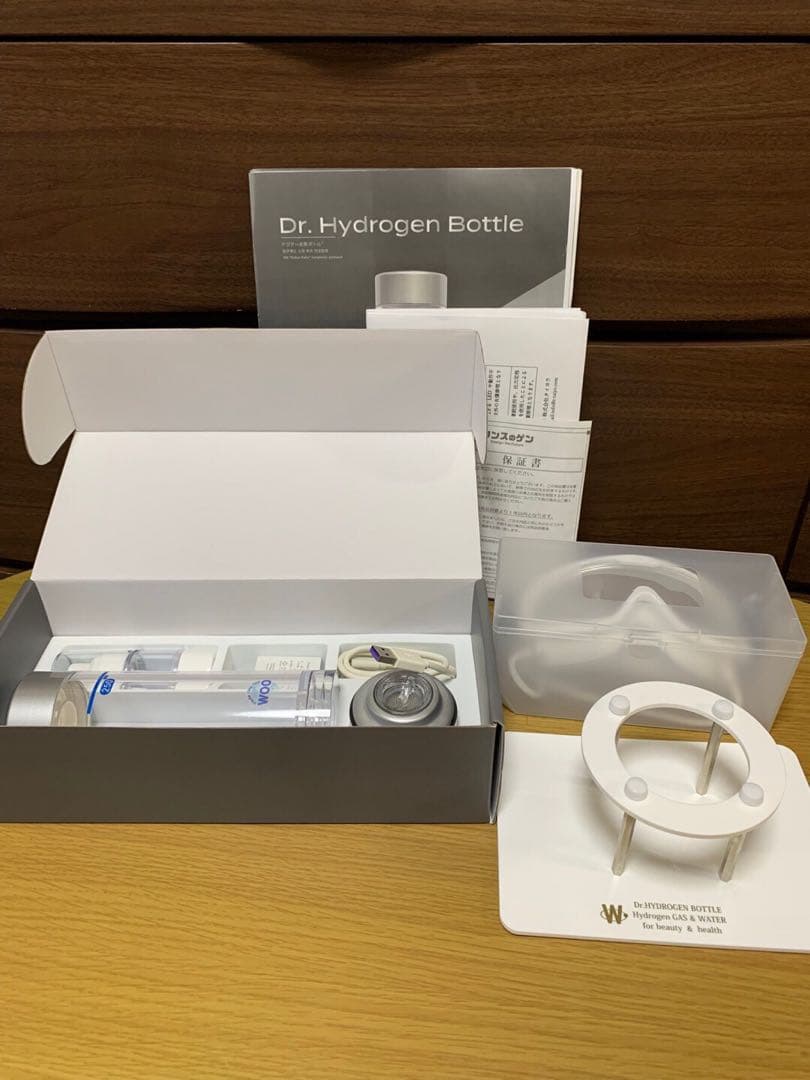 みらくるページ　ドクター水素ボトル ドクター水素ボトル＋ 水素ガス吸入・水素水生成器(携帯充電式) [WOO