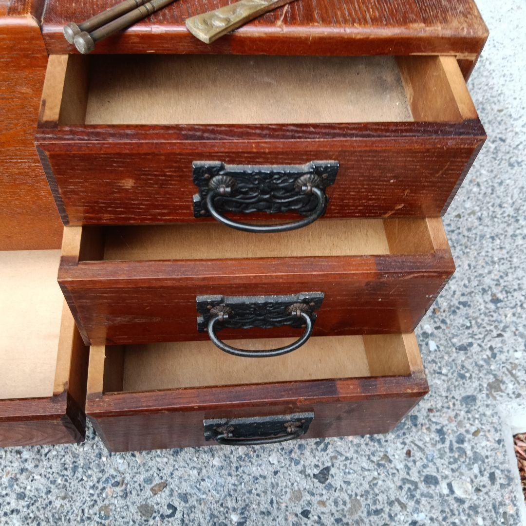 火鉢 江戸長火鉢 木製 囲炉裏 レトロ 古民家 灰付き - メルカリ