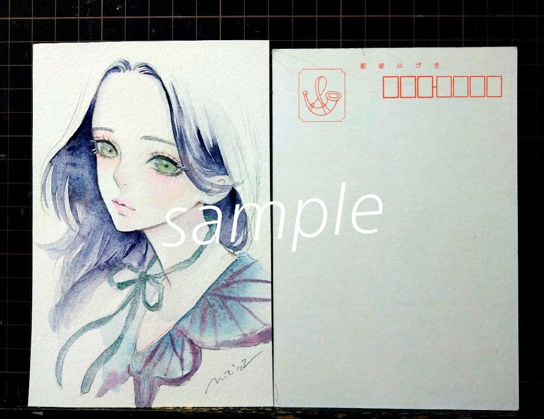 手描きイラスト 2378C 原画 肉筆 オリジナル