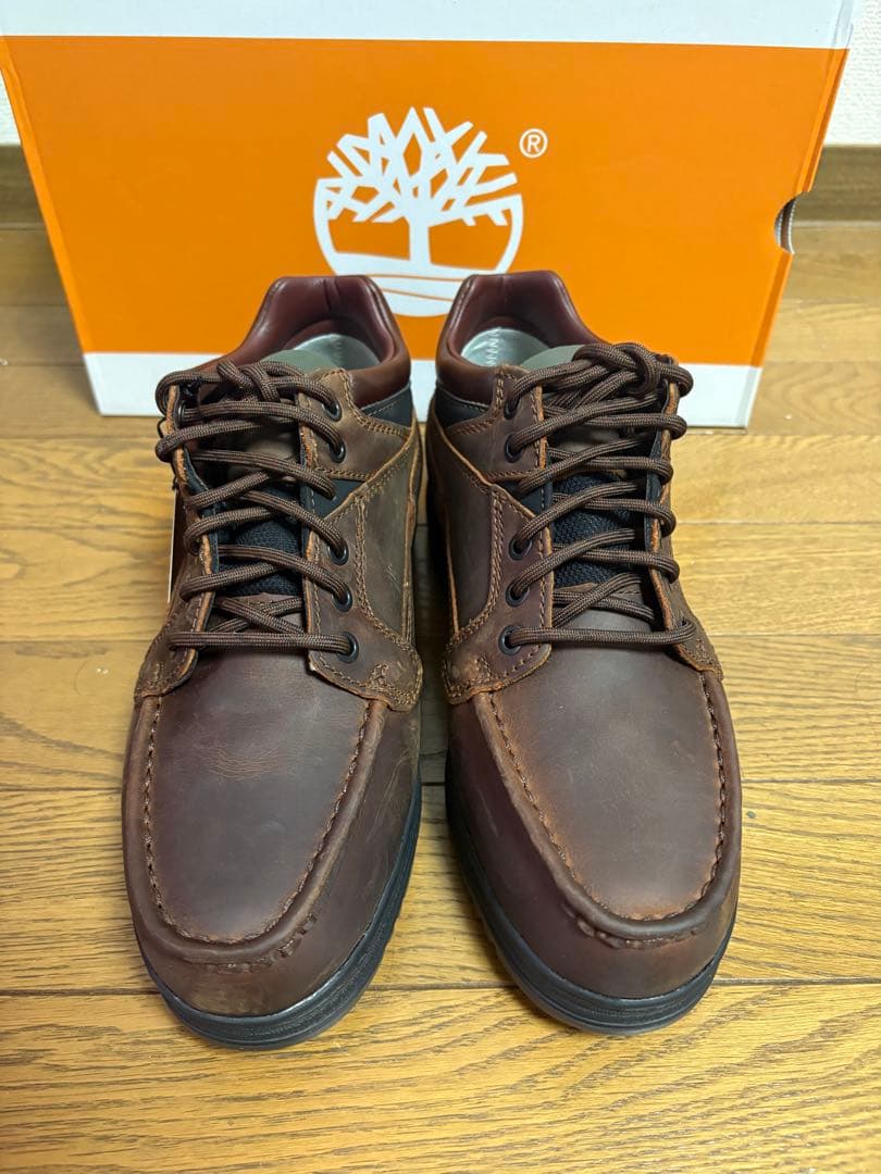 新品】Timberland Moc Toe Mid GTX ブラウン 25.5 - メルカリ
