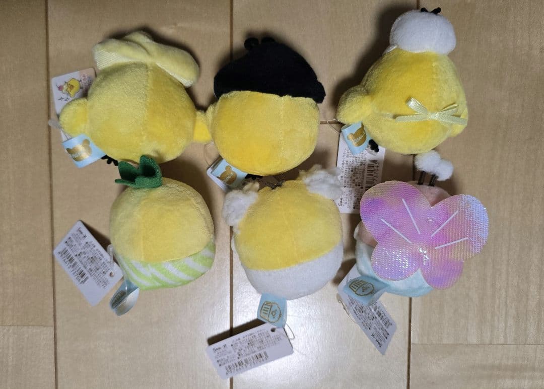 キイロイトリ マフィンカフェ てのりぬいぐるみ 全種セット リラックマ