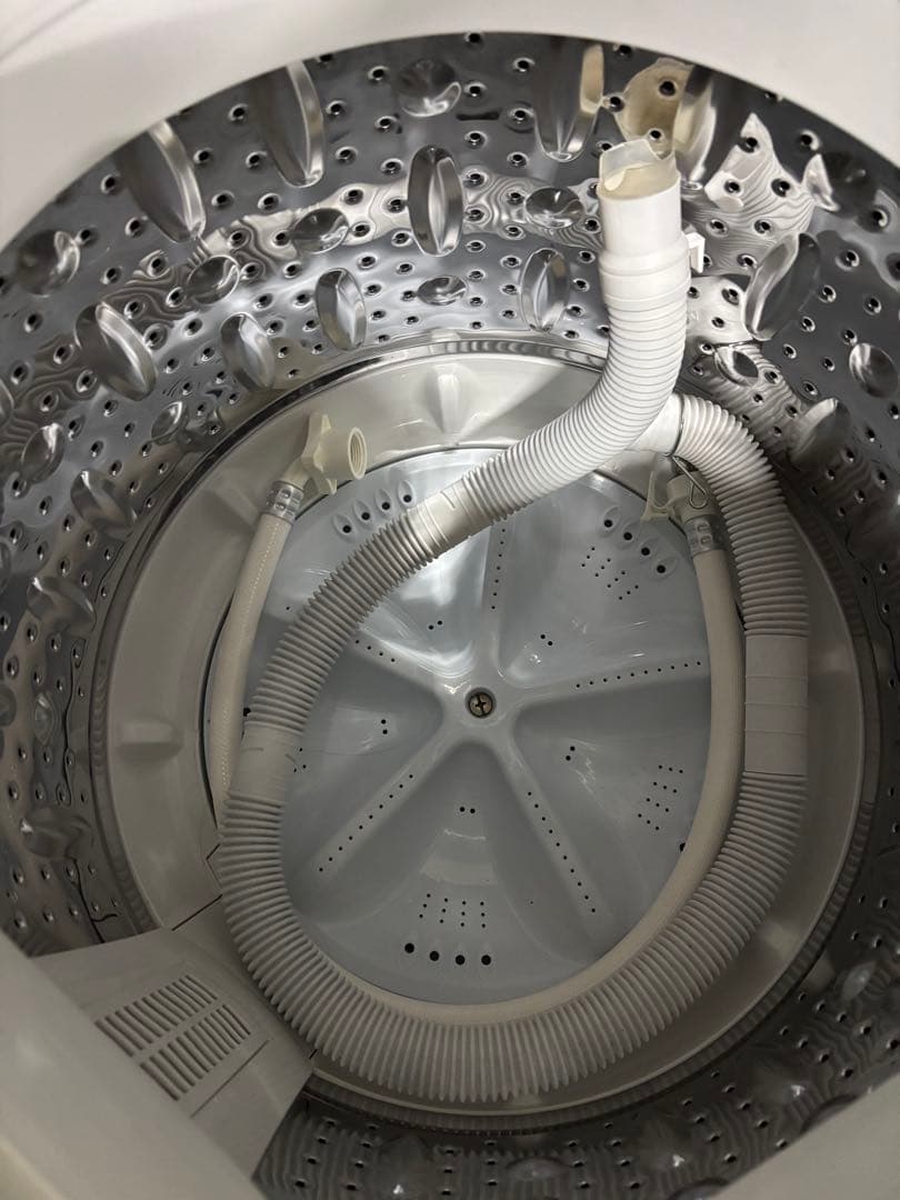 MAXZEN 縦型洗濯機 7.5kg ブラック